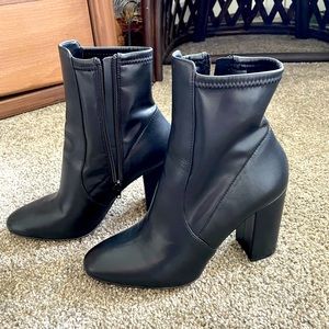 Aldo Black Heeled Boots
